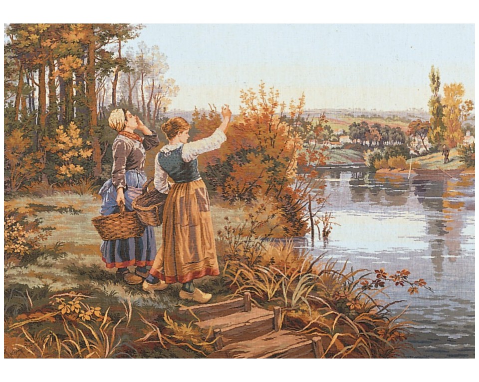 ジュミンページ 14261 Страмин с рисунком под вышивку нитками Collection D'Art