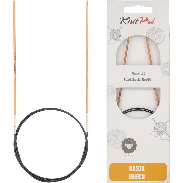 35376 Спиці кругові Basix KnitPro, 80 см, 2.00 мм - 1 35376 Спиці кругові Basix KnitPro, 80 см, 2.00 мм - 1