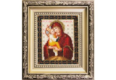  БЮ-011 Ікона Божої Матері Почаївська Набір для вишивки бісером