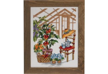  70-3106 Теплица. Набор для вышивания крестом PERMIN