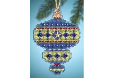 вишивка гладдю MH164304 Перидот. Набір для вишивки в змішаній техніці Mill Hill