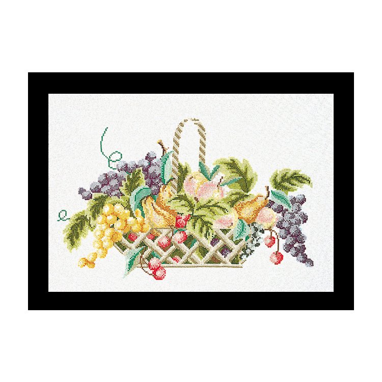 1091 Fruit Basket Linen. Набір для вишивки хрестом Thea Gouverneur - 1