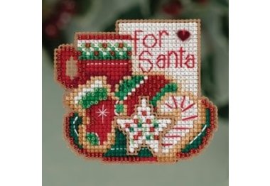 вышивка гладью MH183302 Для Санты. Набор для вышивки в смешанной технике Mill Hill