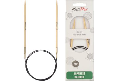 спиці для в'язання 22258 Спиці кругові Bamboo KnitPro, 80 см, 3.75 мм спиці для в'язання 22258 Спиці кругові Bamboo KnitPro, 80 см, 3.75 мм
