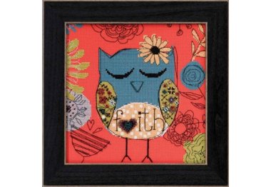 вышивка гладью AW304105 Вера. Набор для вышивки в смешанной технике Mill Hill