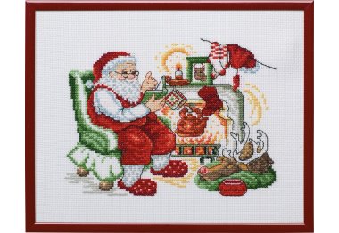  92-1275 Санта Клаус (Santa Claus. Набор для вышивания крестом PERMIN