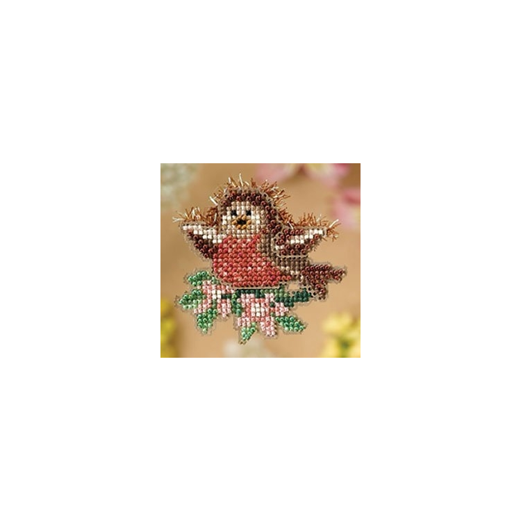 MH188103 ' Робин. Набор для вышивки в смешанной технике Mill Hill - 1