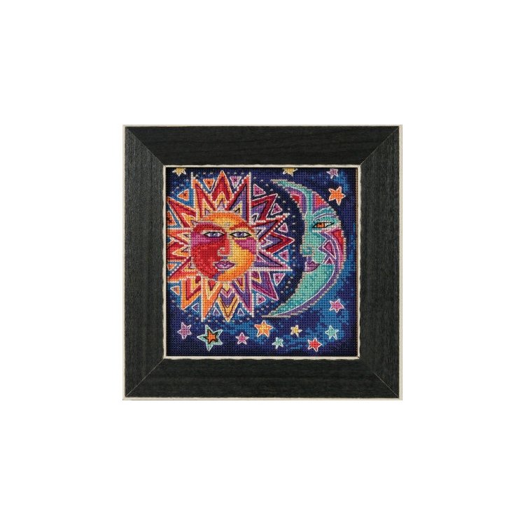 LB141813 Сонце і Місяць. Набір для вишивки в змішаній техніці Mill Hill - 1