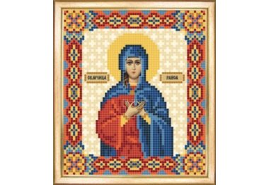  СБІ-080 Іменна ікона свята мучениця Раїса. Схема для вишивки бісером