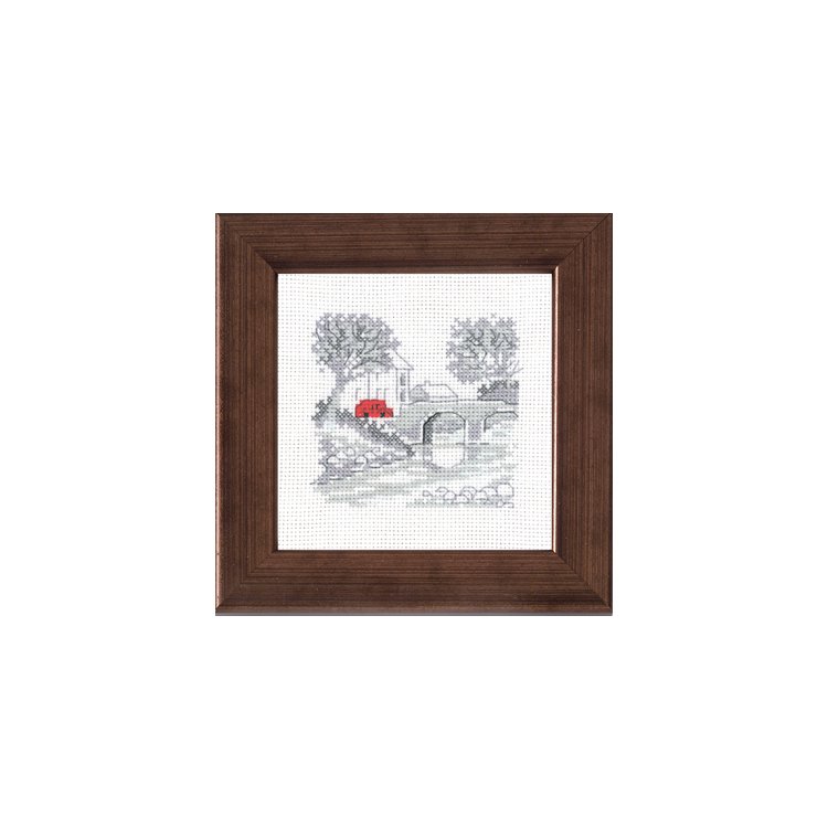 14-7110 Міст. Автомобіль. Набір для вишивання хрестом PERMIN - 1