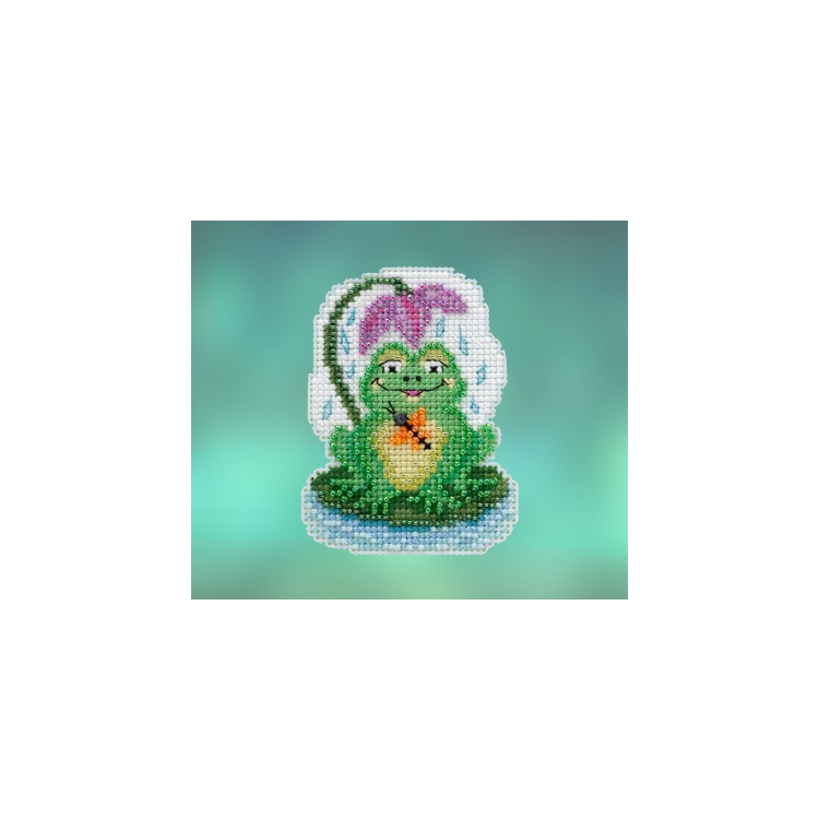 MH182015 Жабка. Набір для вишивки в змішаній техниці Mill Hill - 1