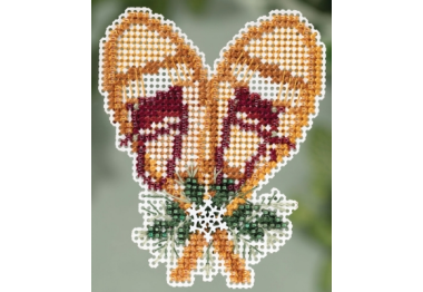 вышивка гладью MH185303 Снегоступы. Набор для вышивки в смешанной технике Mill Hill