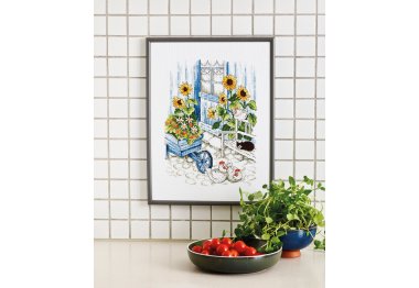  92-1410 Курочки (Chickens. Набор для вышивания крестом PERMIN