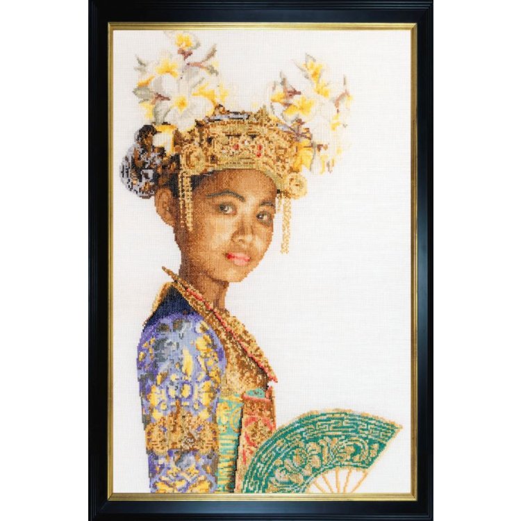 597 Balinese Dancer Linen. Набір для вишивки хрестом Thea Gouverneur - 1