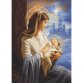 B617 Діва Марія з Немовлям. Luca-S Набір для вишивки хрестиком - 1