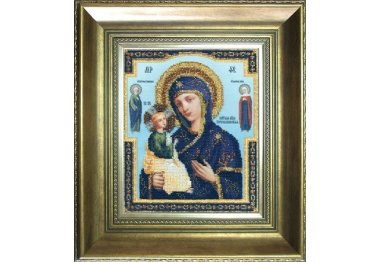  Б-1075 Ікона Божої Матері Єрусалимська Набір для вишивки бісером