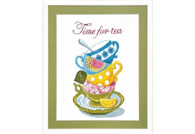  ВТ-005 "Time for tea"  Набор для вышивания крестом