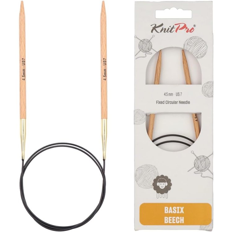 35405 Спиці кругові Basix KnitPro, 120 см, 4.50 мм - 1 35405 Спиці кругові Basix KnitPro, 120 см, 4.50 мм - 1