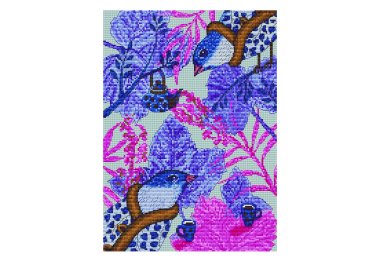  Набор для вышивки крестом Гостеприимство. Индиго Ksenya project 10-007L