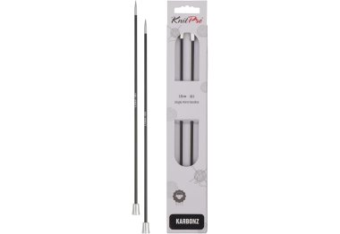 спицы для вязания 41285 Спицы прямые Karbonz KnitPro 35 см 3.25 мм спицы для вязания 41285 Спицы прямые Karbonz KnitPro 35 см 3.25 мм