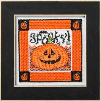 DM302513 Жуткая тыква. Набор для вышивки в смешанной технике Mill Hill - 1