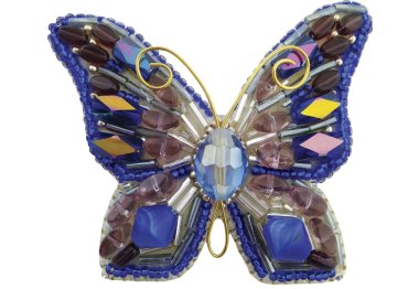  БП-214 Метелик. Набір для виготовлення брошки Crystal Art