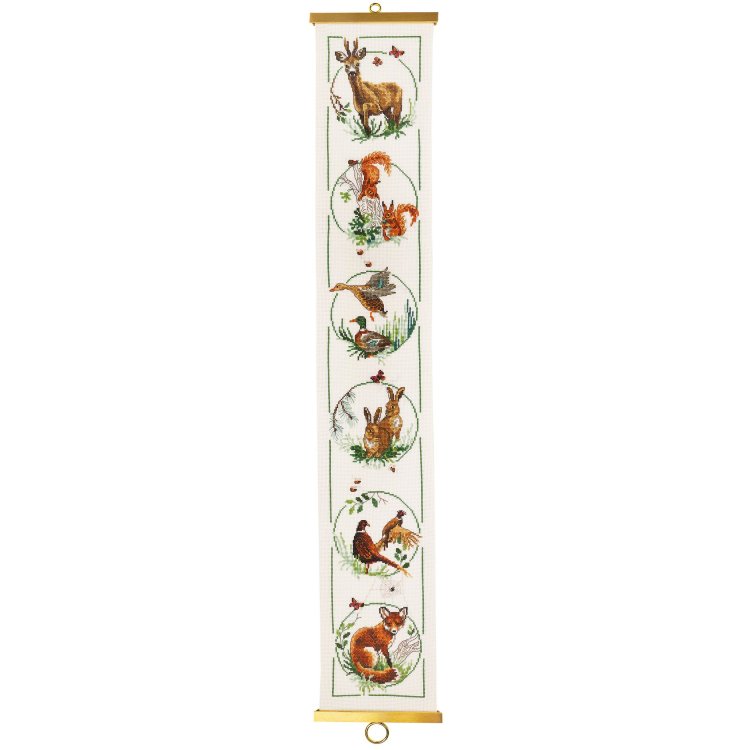 35-3180 Тварини (Animals. Набір для вишивання хрестом PERMIN - 1