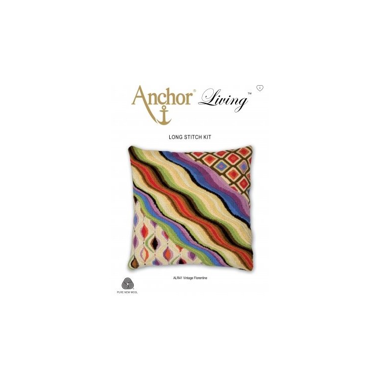 Набір для вишивки лонг-стіч Вінтажний Флорентин Anchor арт. ALR41 - 1