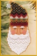 MHCSF17 Крис Крингл. Набор для вышивки в смешанной технике Mill Hill - 1