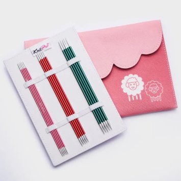 47421 Набор носочных спиц ZING KnitPro, длина 15см - 2 47421 Набор носочных спиц ZING KnitPro, длина 15см - 2