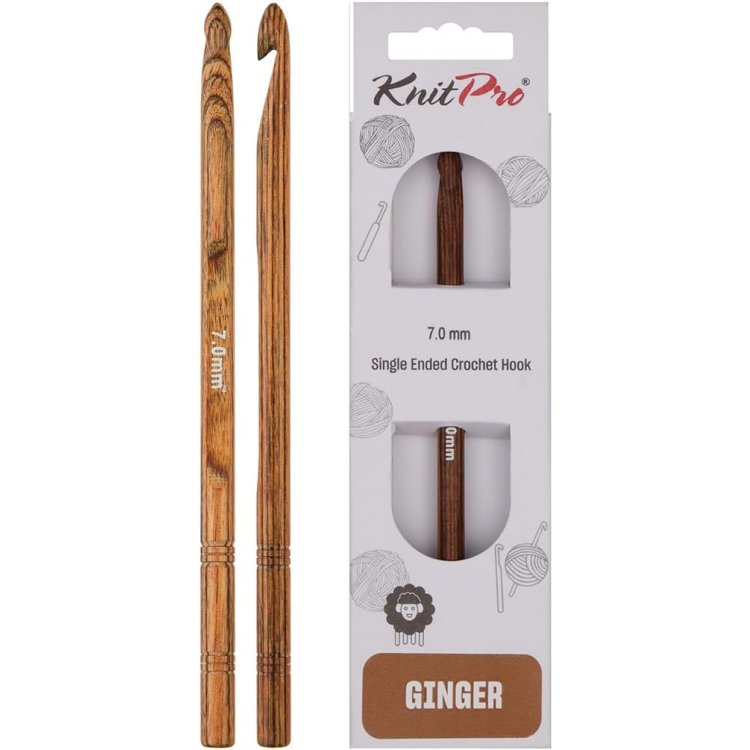 31249 Крючок односторонній Ginger KnitPro, 7.00 мм - 1