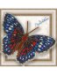 BGP-028 3D Метелик Червоний Павич. Набір для вишивки бісером ТМ Вдохновение - 1