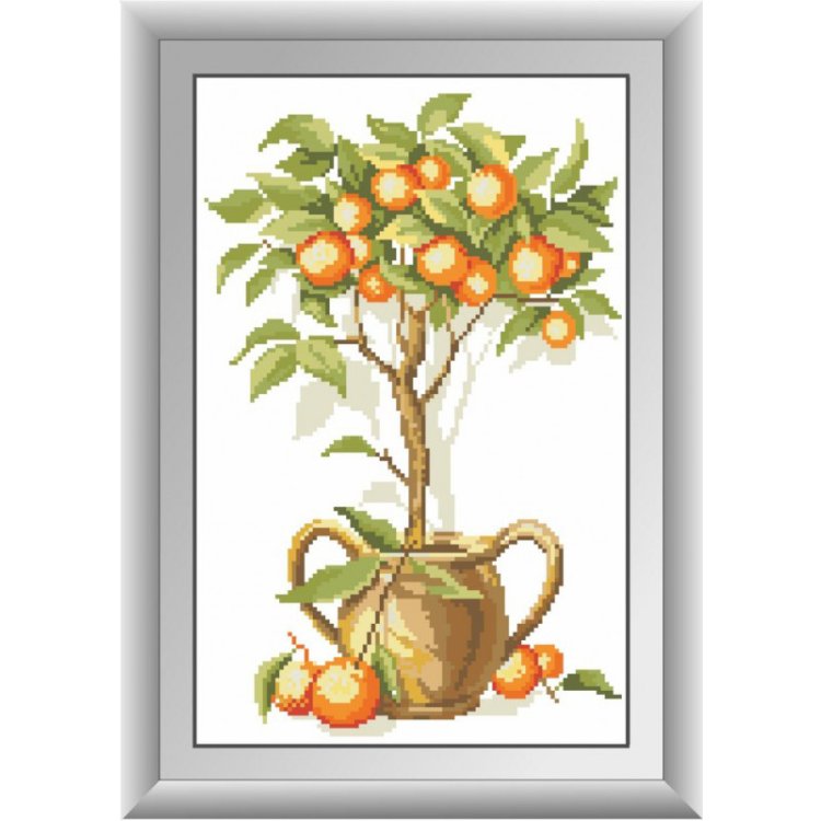 30274 Апельсинове дерево. Набір для малювання камінням - 1