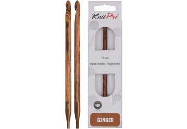 31269 Крючок односторонний тунисский съемный Ginger KnitPro, 7.00 мм 31269 Крючок односторонний тунисский съемный Ginger KnitPro, 7.00 мм