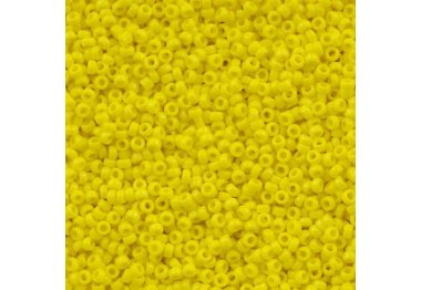  RR-404 Бісер Miyuki Round Rocailles 11/0 (натуральний, жовтий лимонний)