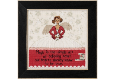 вышивка гладью CG302011 Простое действие. Набор для вышивки в смешанной технике Mill Hill