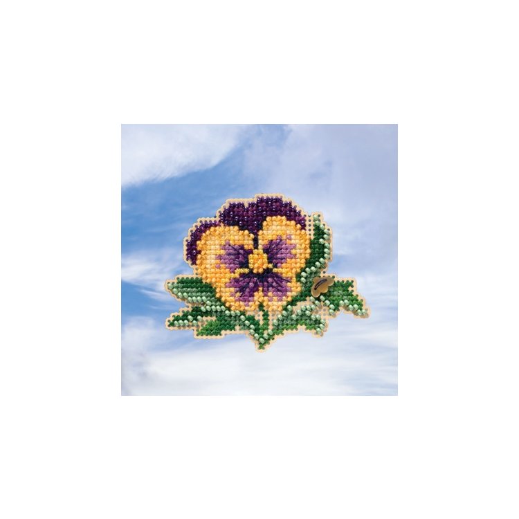MH181911 Цветок. Набор для вышивки в смешанной технике Mill Hill - 1