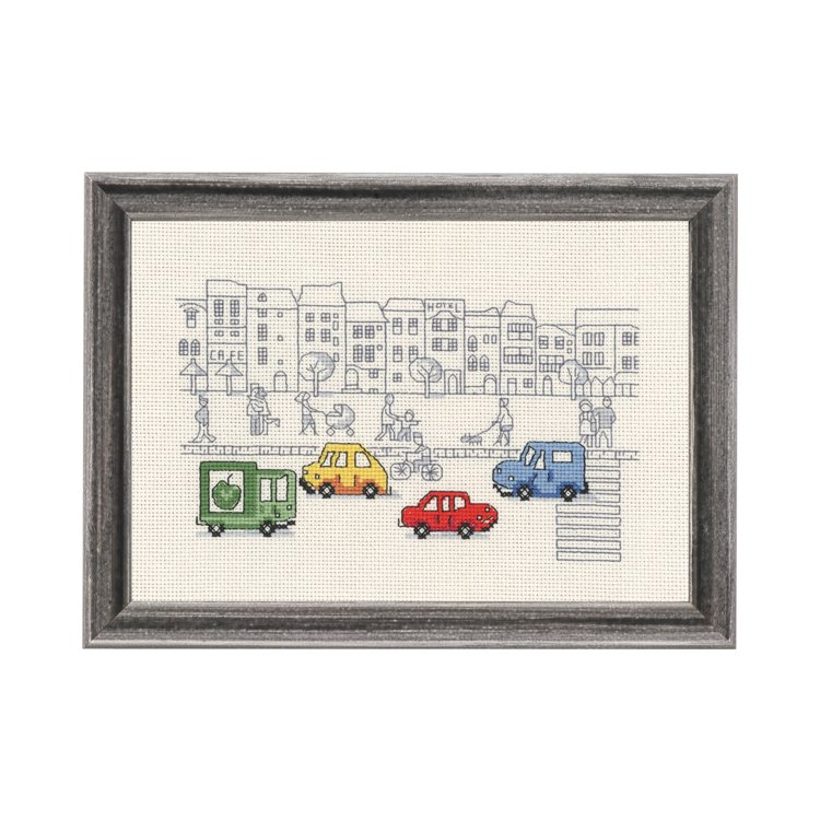 92-2173 Улица. Набор для вышивания крестом PERMIN - 1 92-2173 Улица. Набор для вышивания крестом PERMIN - 1