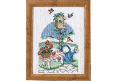  92-5307 Скворечник (Nest box. Набор для вышивания крестом PERMIN