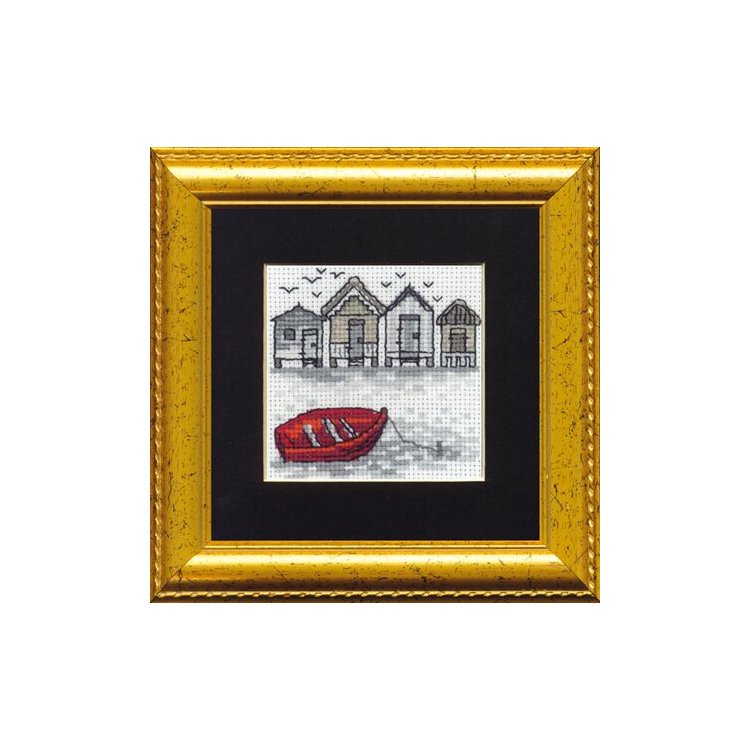 14-8415 Човен (Boat. Набір для вишивання хрестом PERMIN - 1