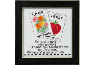 вышивка гладью CG302312 Загляни внутрь. Набор для вышивки в смешанной технике Mill Hill