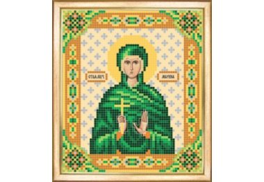  СБИ-038 Именная икона святая мученица Марина. Схема для вышивания бисером