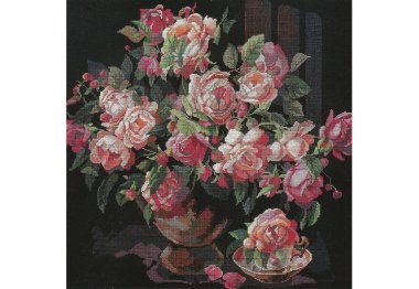  4517 Букет троянд. Набір для вишивки хрестиком Classic Design