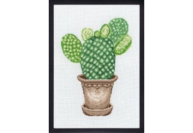  92-7445 Кактус (Mickey cactus. Набор для вышивания крестом PERMIN