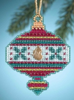 MH164303 Падуб. Набор для вышивки в смешанной технике Mill Hill - 1