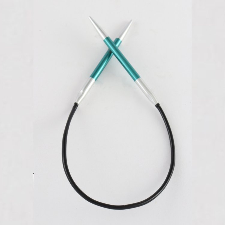 47085 Спиці кругові Zing KnitPro, 22,5 см, 3,25 мм - 1
