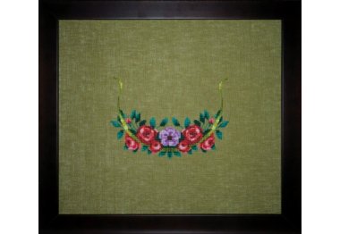  NC324 Beautiful//Красота. Схема для вышивки крестиком на бумаге Nora Corbett