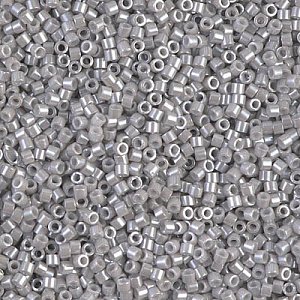 DB-1538-1 Бісер Miyuki Delica Beads 11/0 (перлиновий, сірий) - 1