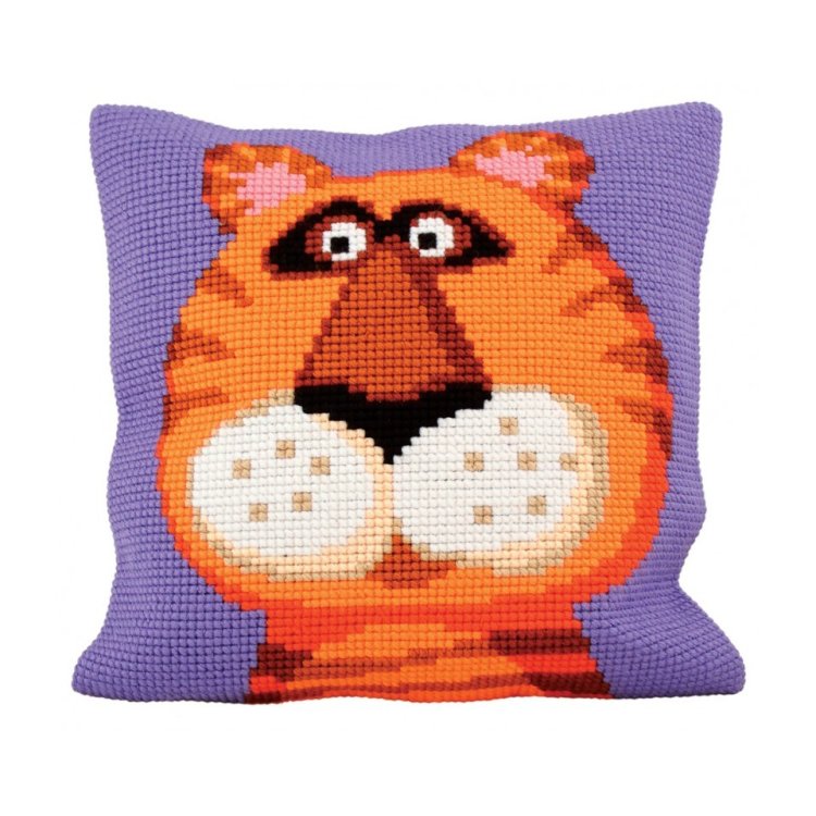 5181 Terence the Tiger. Набір для вишивки хрестиком Collection D'Art - 1