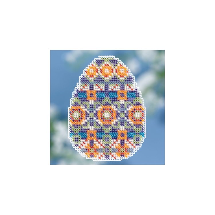 MH181815 Яйце Мозаїка. Набір для вишивки в змішаній техніці Mill Hill - 1